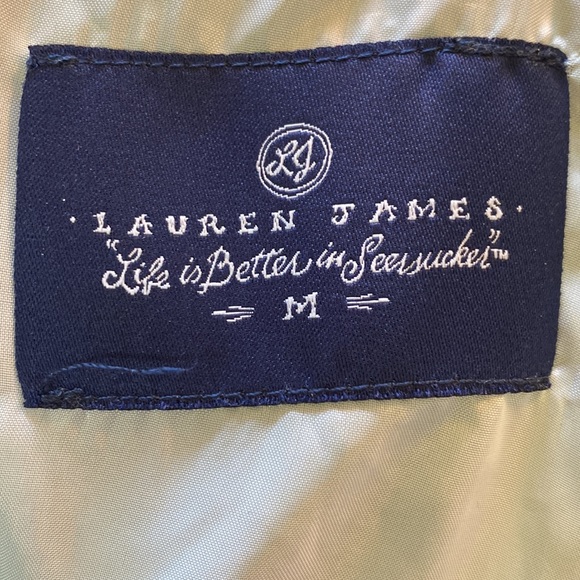 Lauren James navy and white dress. Size medium - Picture 3 of 3